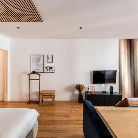 Apartamento Charming Loft In Bairro Alto - Jj *